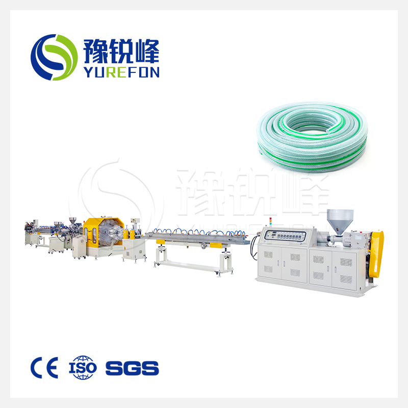 Good Price PVC Fiber Braided Reinforced Flexible Soft Garden Water Hose Extrusion Line 