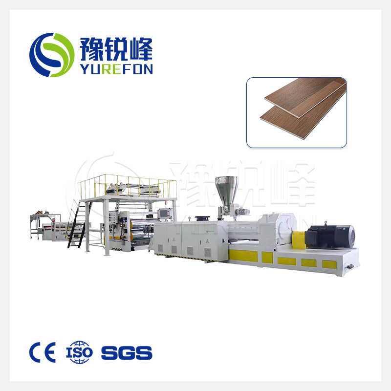 Hot Selling Fire Retardant Waterproof Spc Laminated Flooring Making Production Equipment 