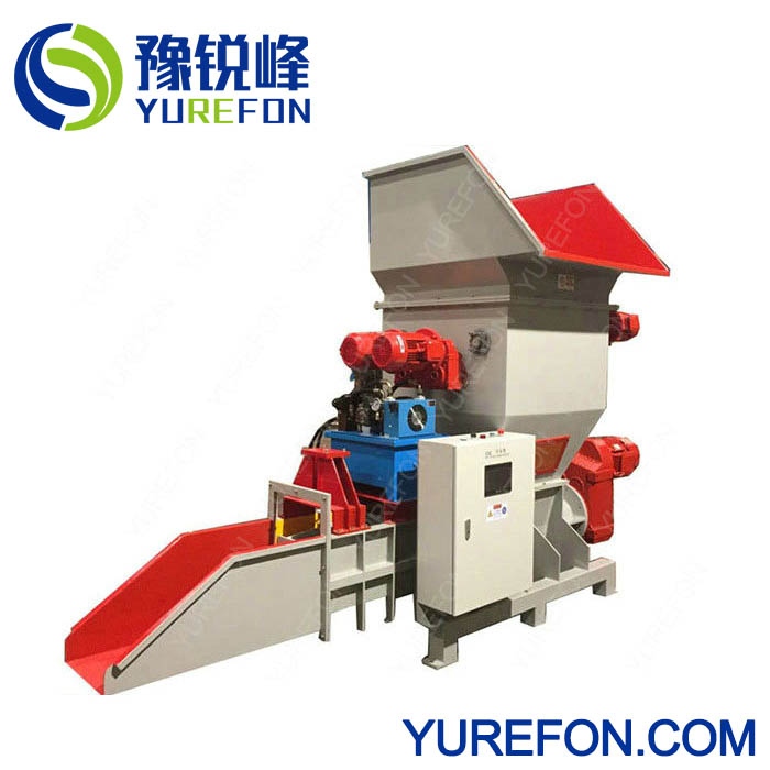 Extruded polystyrene EPS crushing cold pression recycling machine
