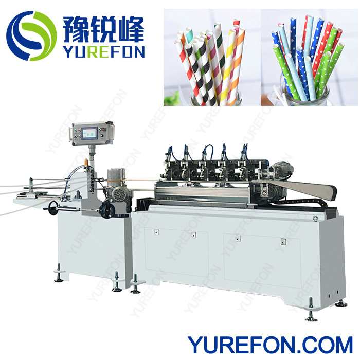 High speed stainless steel paper straw making machine from China